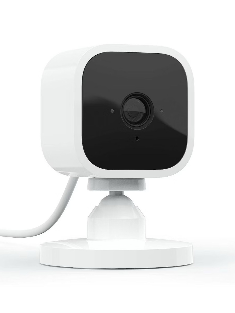 White Indoor Security Camera - Compact Wi‑Fi Home Camera